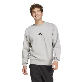 men's style Adidas Mens Essentials Feelcozy Fleece Sweatshirt