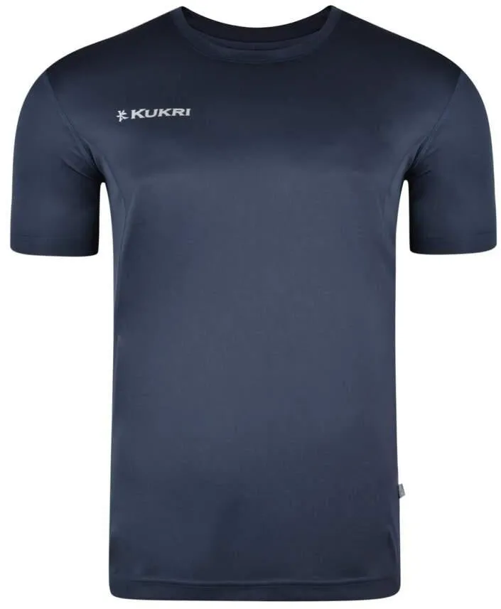 Trendy Fashion Sustainable Packaging Kukri Technical Short Sleeve Mens Training Top - Blue