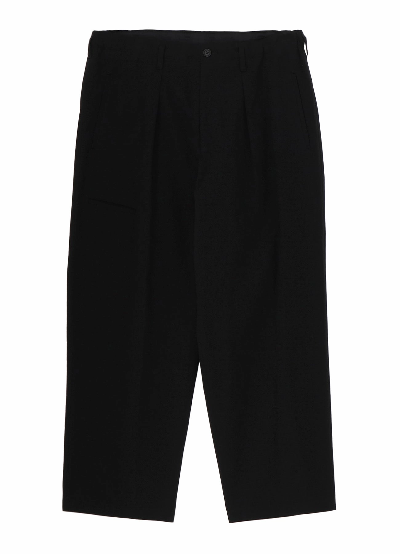 Active Stretch RIGHT LEG POCKET PANTS WITH COTTON LINEN UNEVEN YARN CANVAS