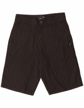 RIP CURL Mens Cargo Shorts W28 Small Pink Striped Polyester Active Shorts