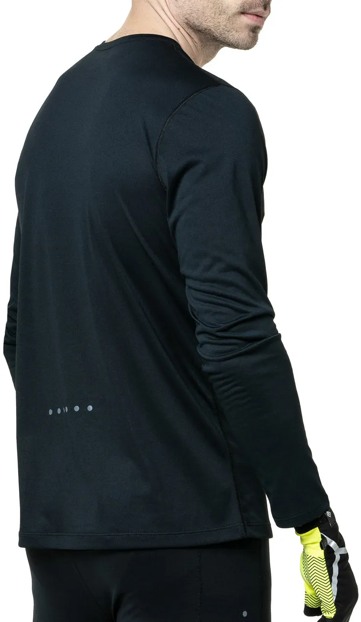 Ronhill Core Long Sleeve Mens Running Top - Black in demand Washable