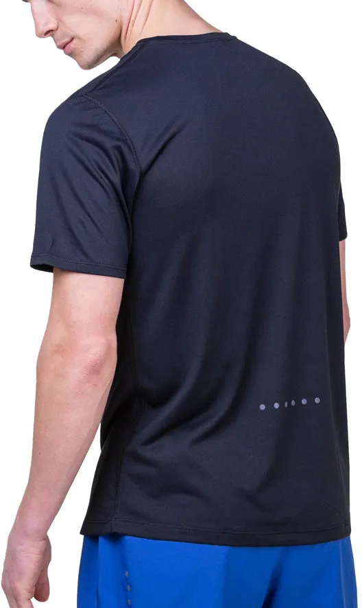 Ronhill Core Short Sleeve Mens Running Top - Black Elegant