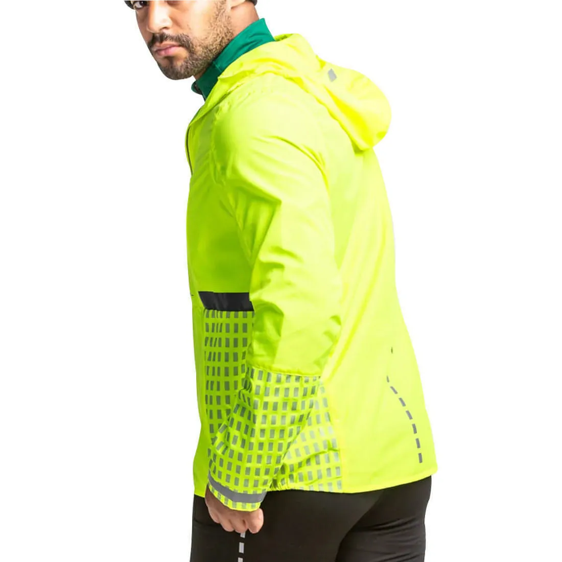 Ronhill Tech Afterhours Mens Running Jacket - Yellow Maximize Layer Versatility