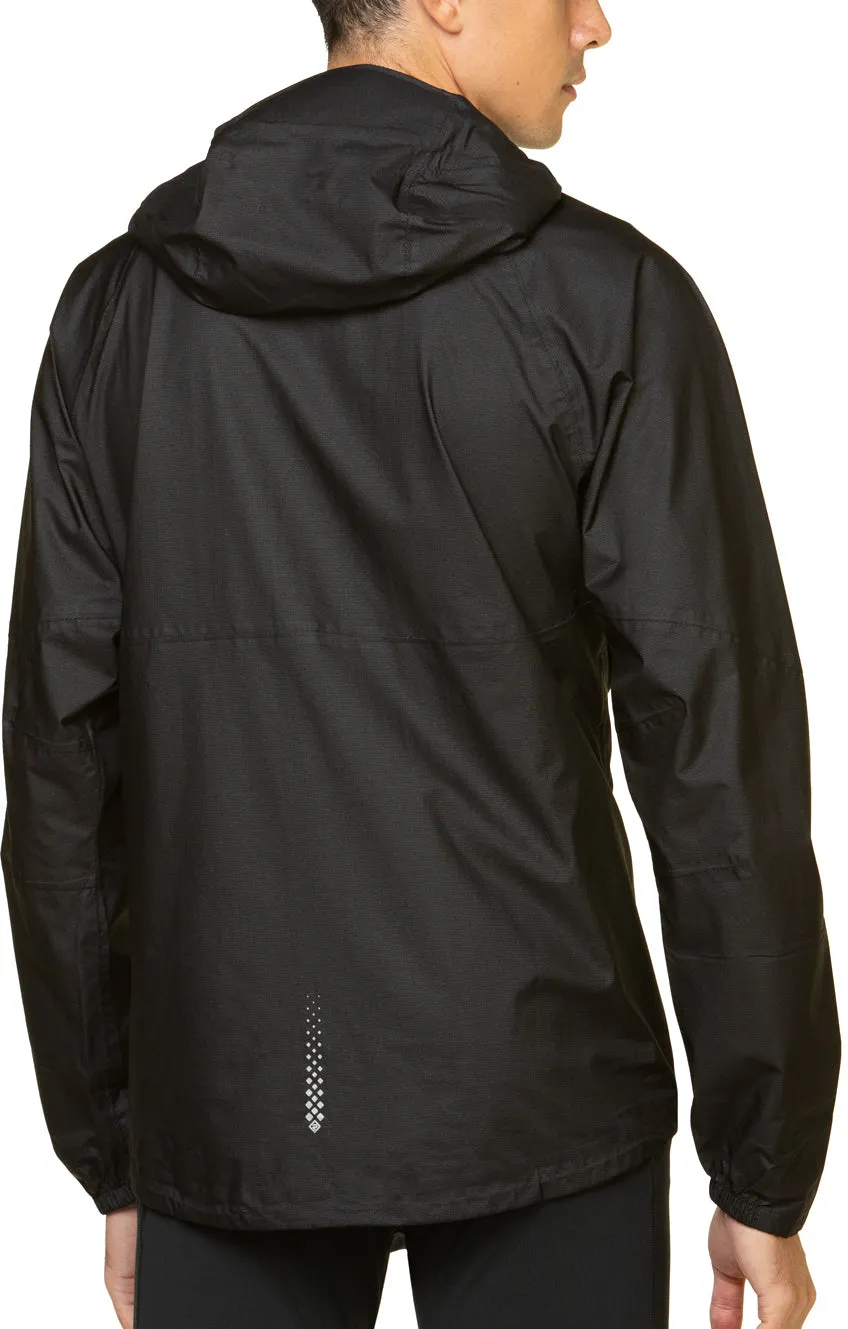 Solid-color Eco - friendly Ronhill Tech Fortify Mens Running Jacket - Black
