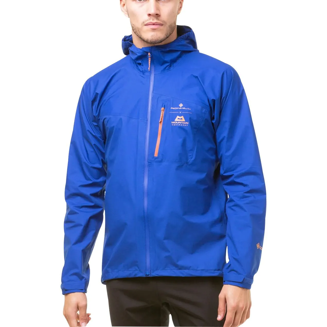 Ronhill Tech GORE-TEX Mercurial Mens Running Jacket - Blue Cool Weather