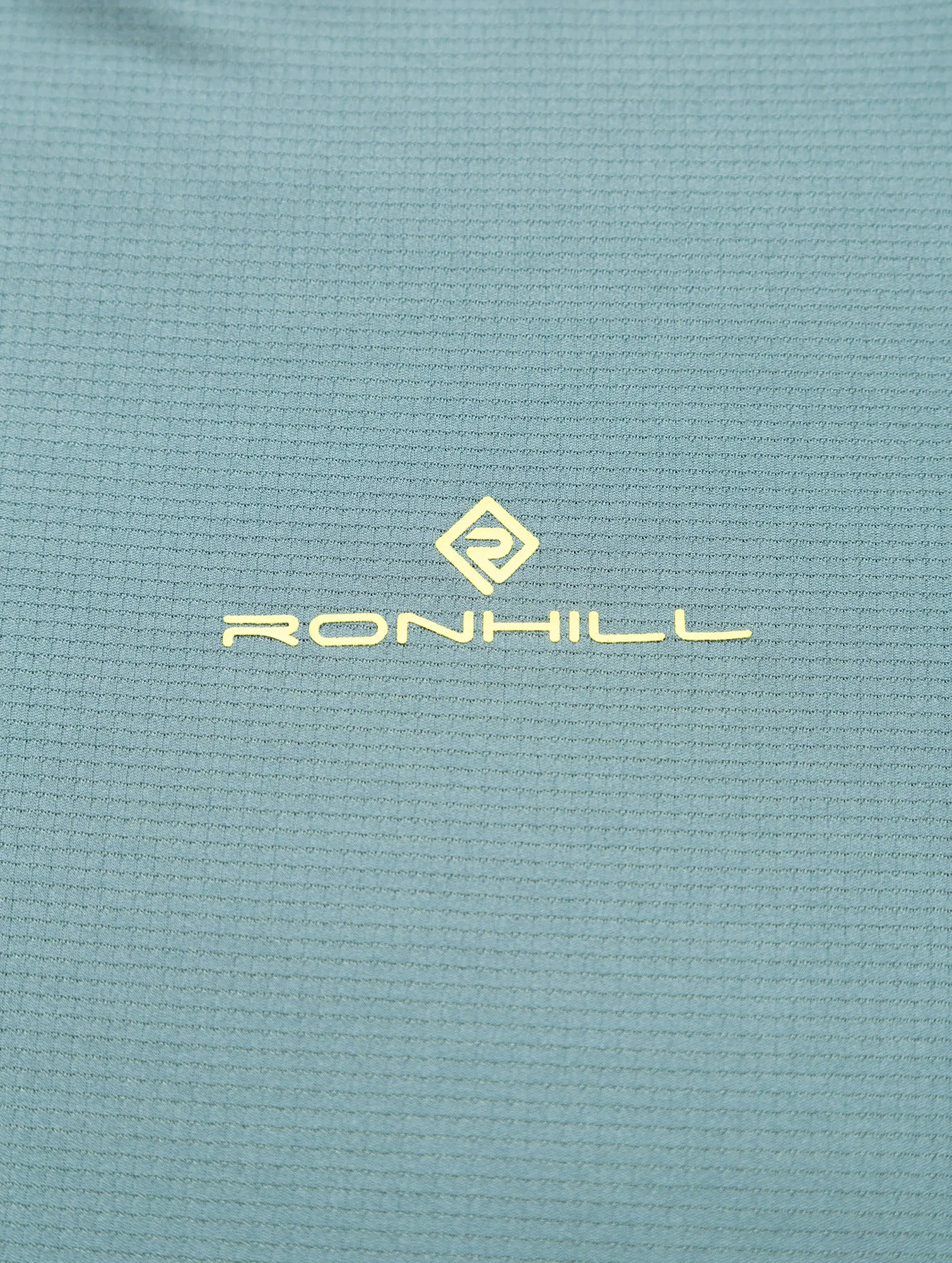 Organic Cotton Workout Ronhill Tech Race Short Sleeve Mens Running Top - Green