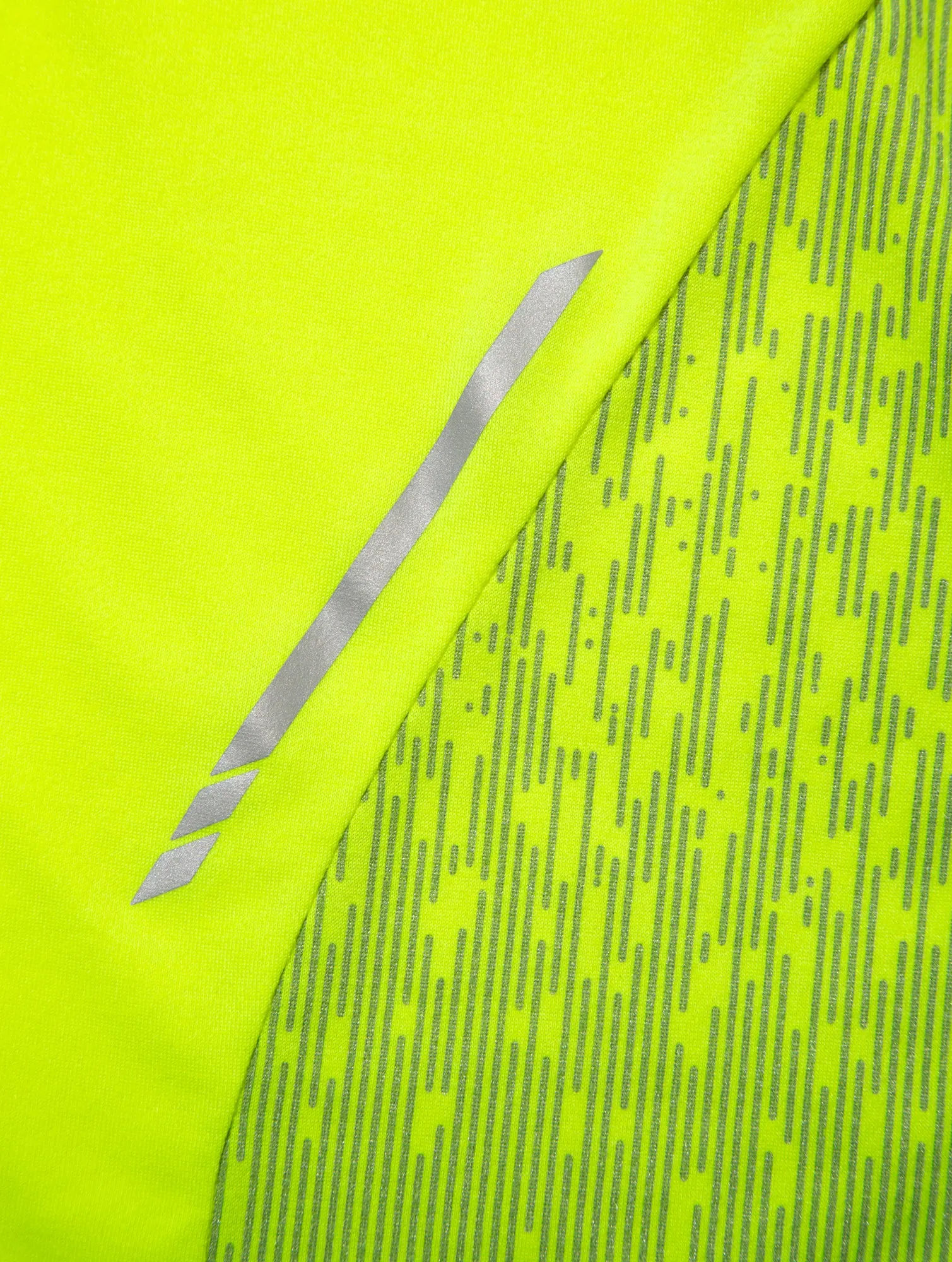 Ronhill Tech Reflect Long Sleeve Womens Running Top - Yellow Eco Friendly Fabric