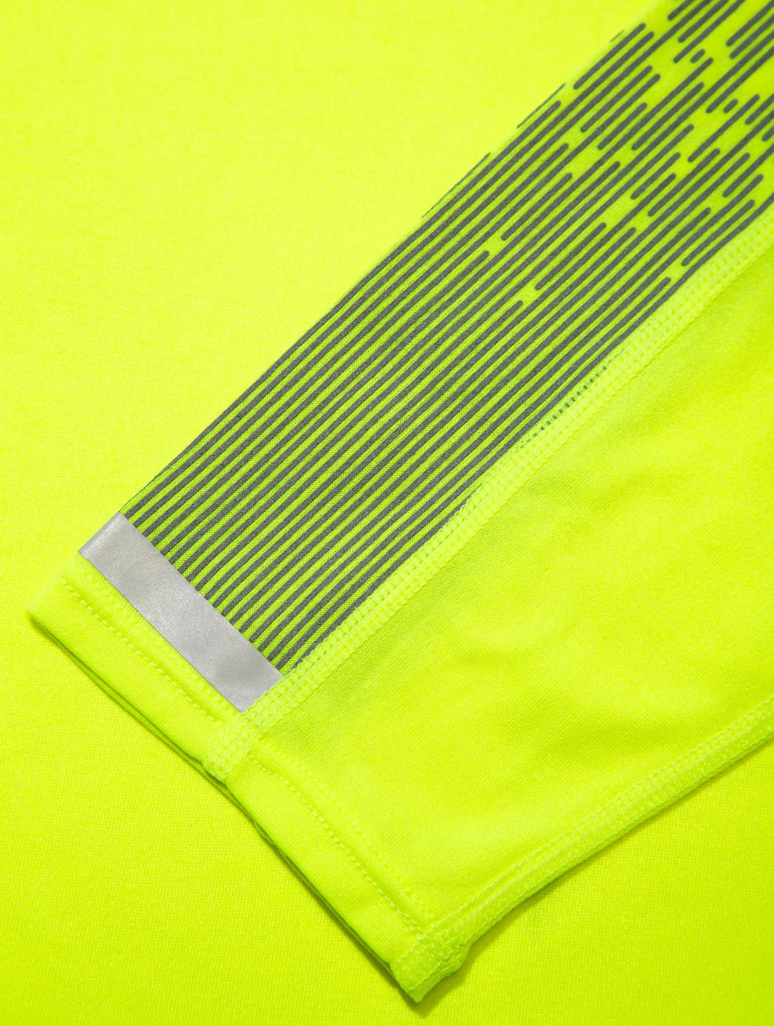 Ronhill Tech Reflect Long Sleeve Womens Running Top - Yellow Sustainable Dye Process Simple and Chic