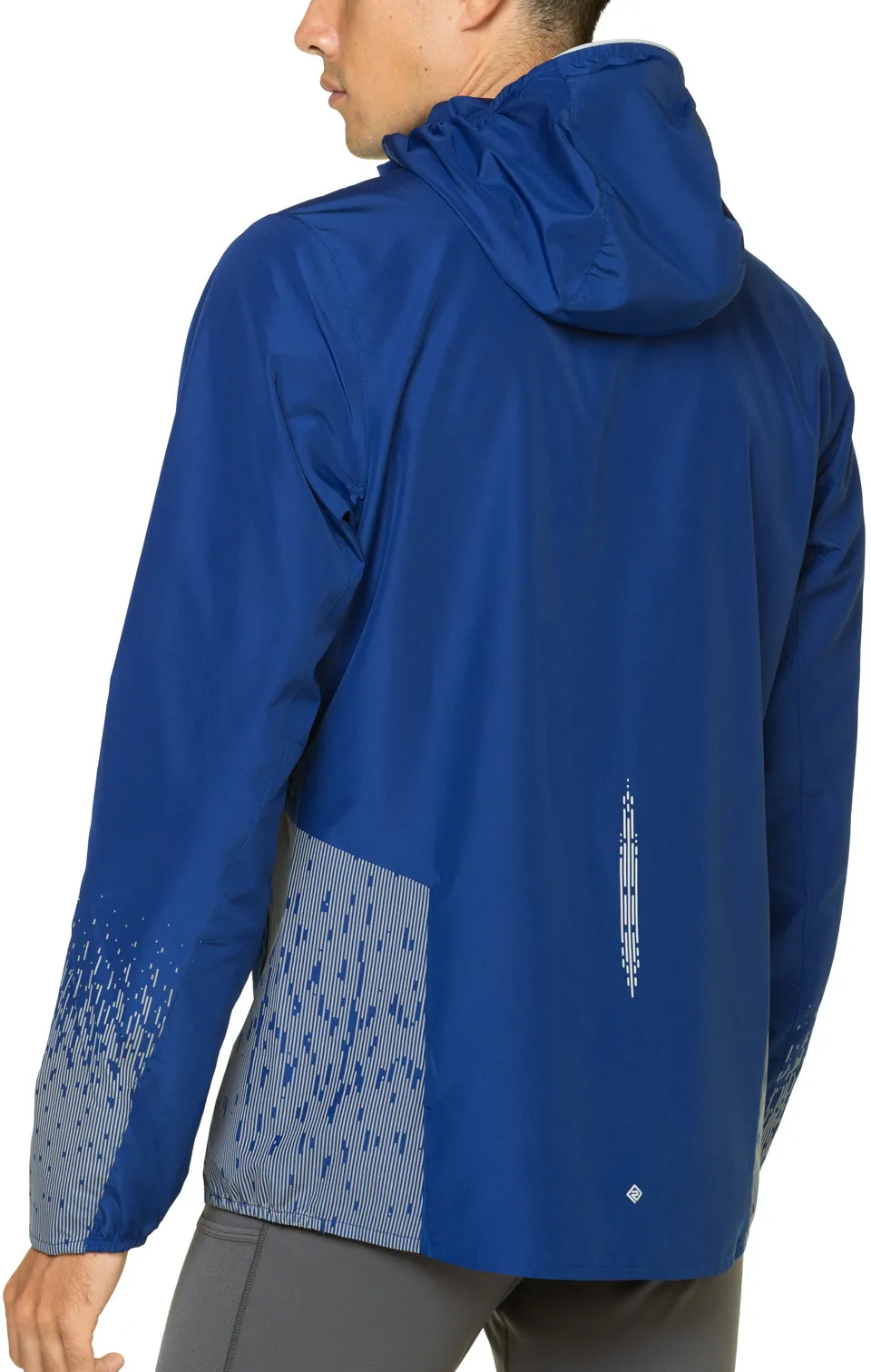 Ronhill Tech Reflect Mens Running Jacket - Blue Performance Ready Layer Look