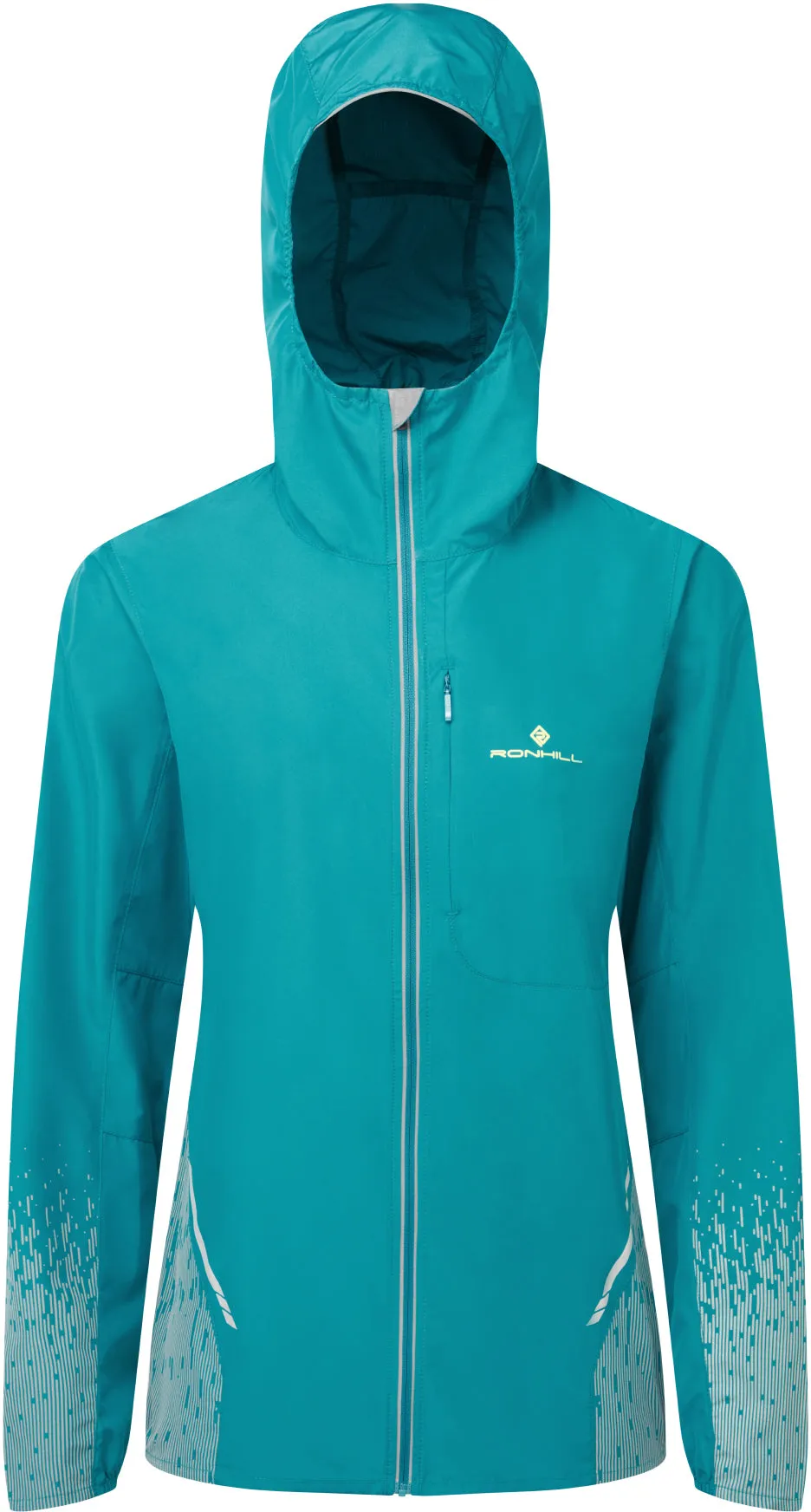 Ronhill Tech Reflect Womens Running Jacket - Blue Unveil