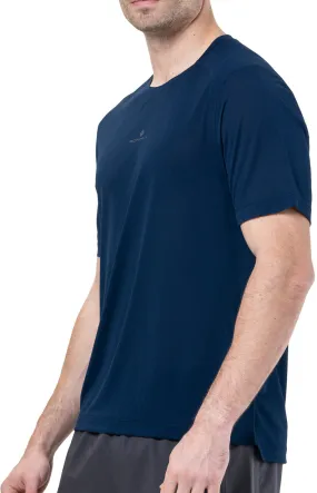 Modern Twist Ronhill Tech Short Sleeve Mens Running Top - Blue