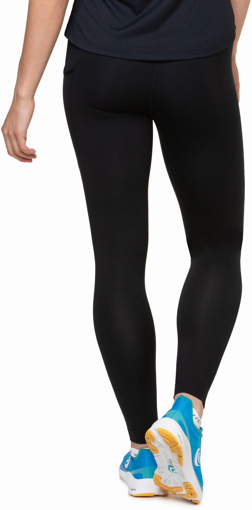 Summer Wear Anti Odor Ronhill Core Womens Long Running Tights - Black