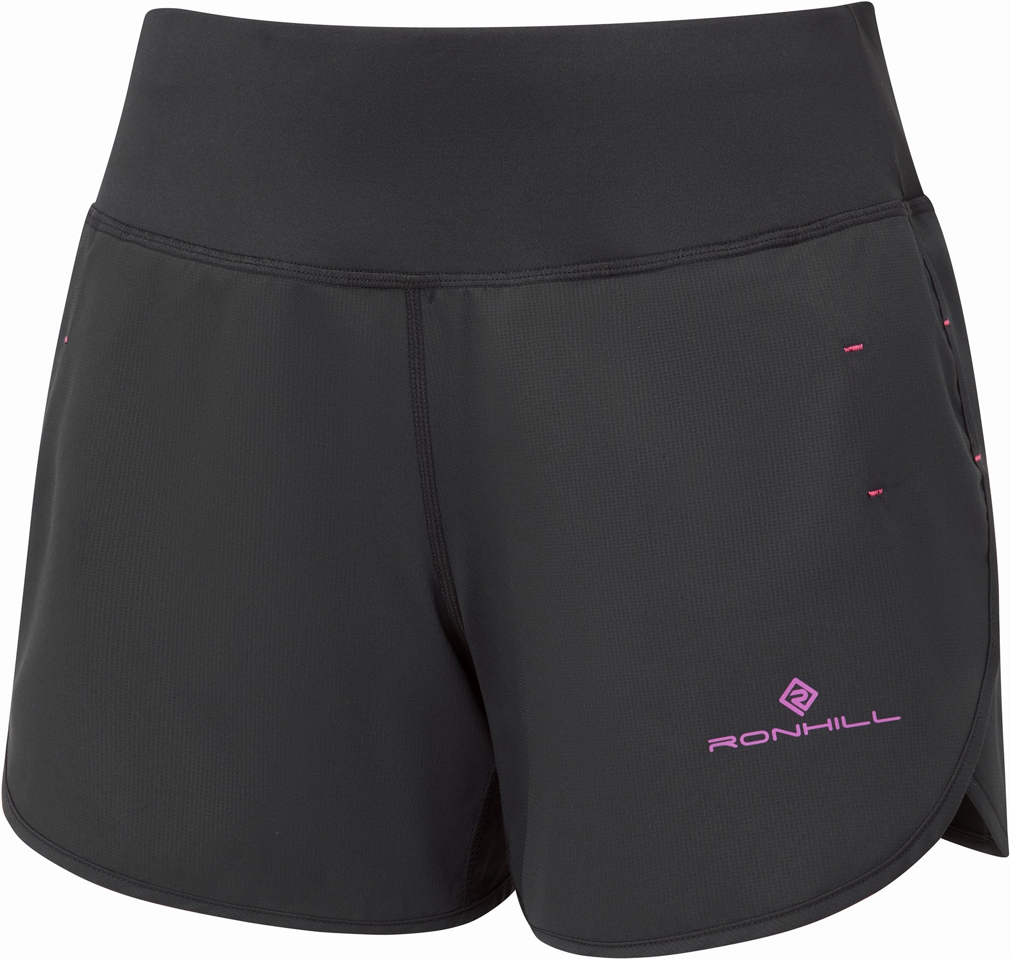 Breathable fabric Active Shorts Ronhill Tech 4.5 Inch Womens Running Shorts - Black
