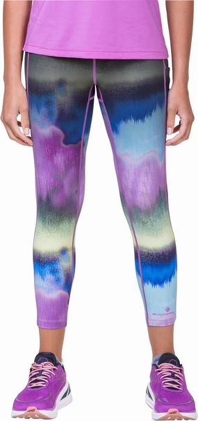 Performance Fabric Ronhill Tech Gradient 7/8 Womens Running Tights - Black