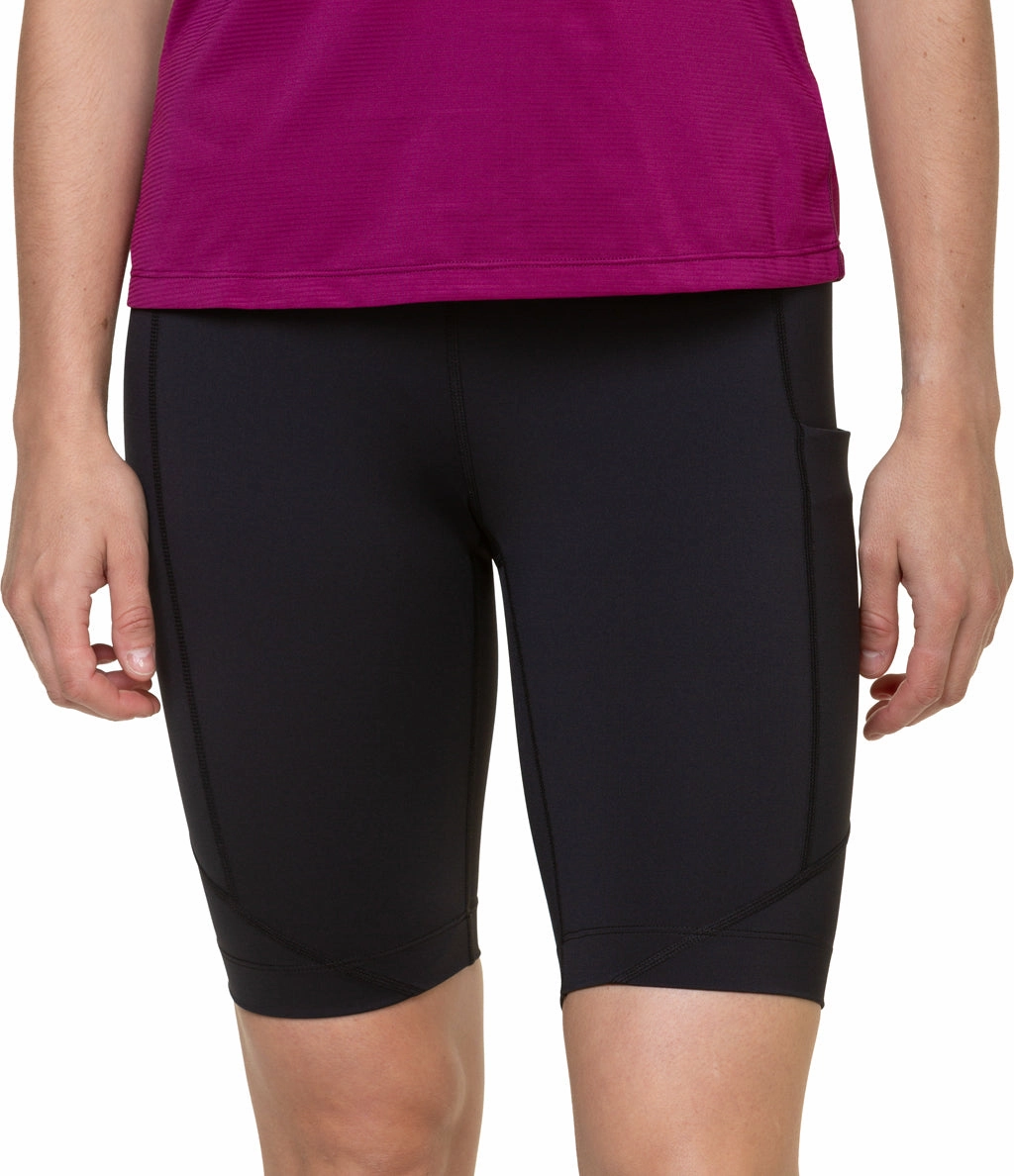 Ronhill Tech Stretch Womens Short Running Tights - Black Ankle length