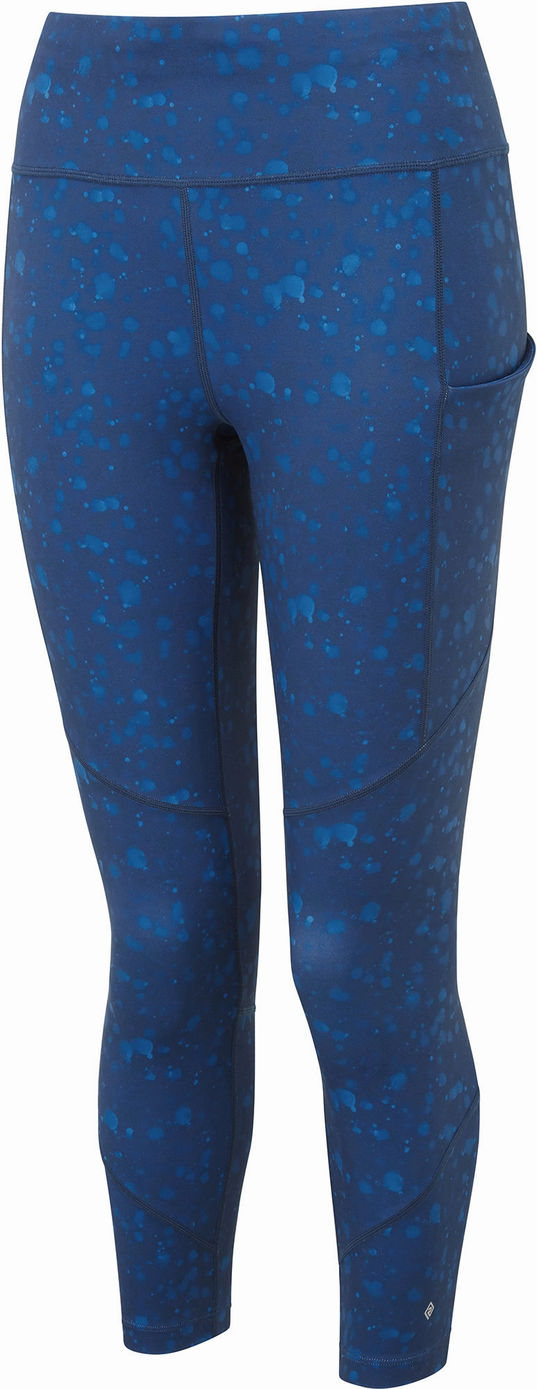 Ronhill Tech Womens 7/8 Running Tights - Blue Casual Wearer Four Way Tagless Design