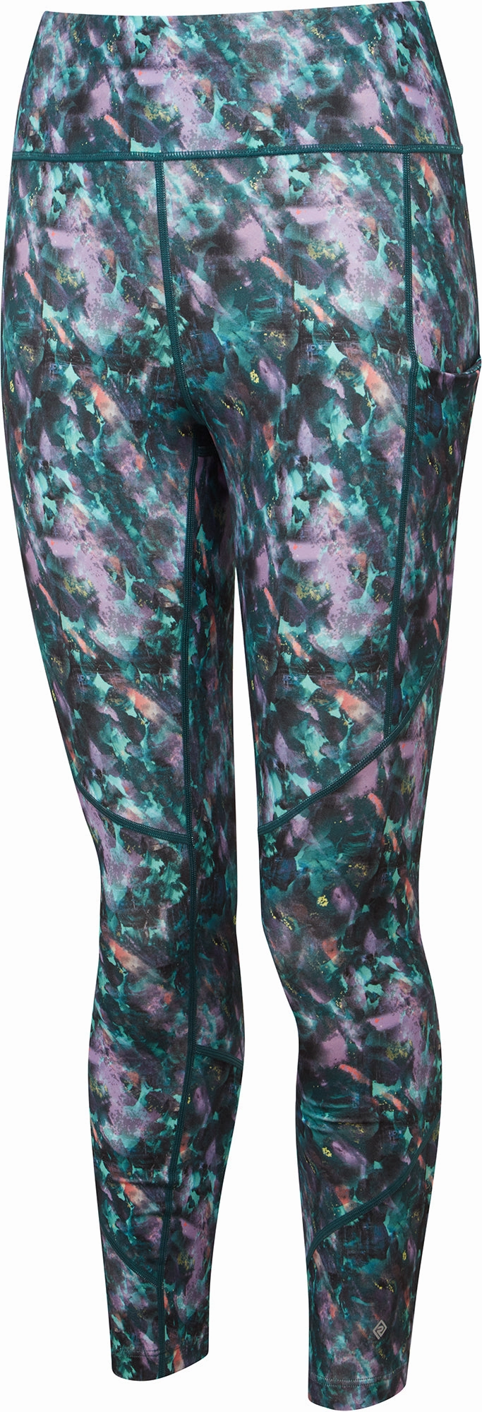 Ronhill Tech Womens 7/8 Running Tights - Green Trendy Fit Breathable Style