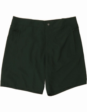 COAST Mens Chino Shorts XL W38 Green Polyester Stay Cool Quick Comfort
