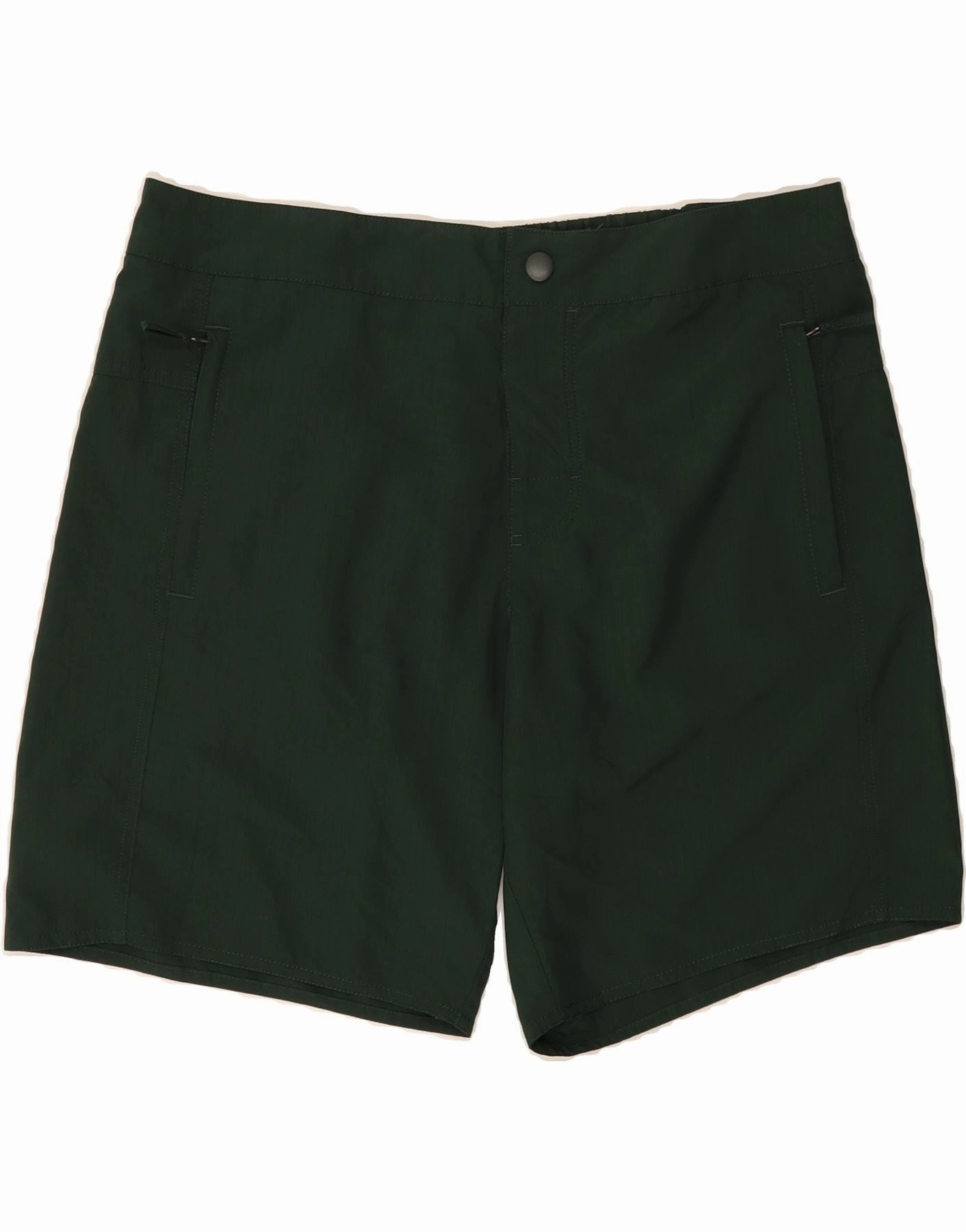 COAST Mens Chino Shorts XL W38 Green Polyester Stay Cool Quick Comfort