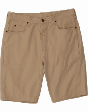 LEE Mens Chicago Casual Shorts W34 Large Beige Breeze Flow Durable Weave