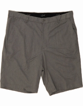 Cap Summer Comfort GREG NORMAN Mens Chino Shorts W40 XL  Grey Polyester Classic