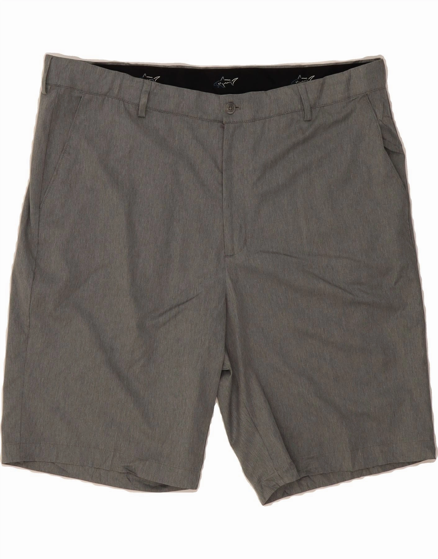 Cap Summer Comfort GREG NORMAN Mens Chino Shorts W40 XL  Grey Polyester Classic
