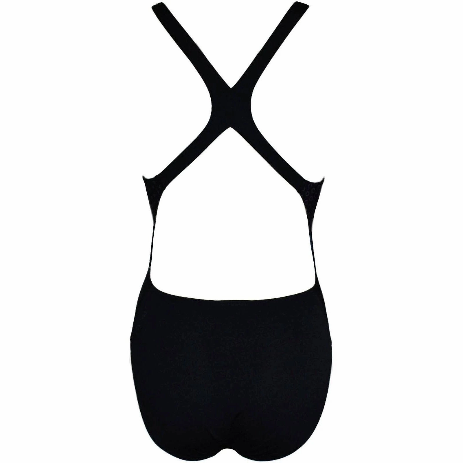 Speedo Digital Placement Powerback Womens Swimsuit - Black pool party