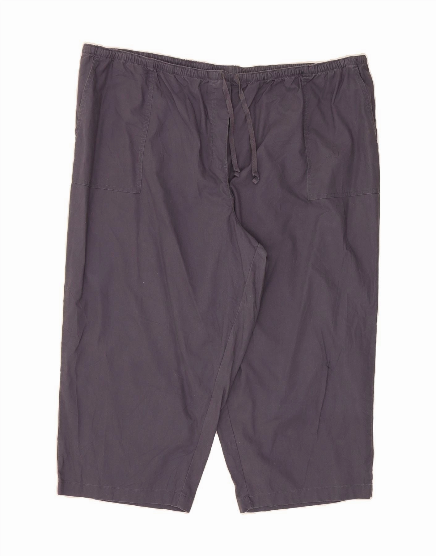 Cozy Look L.L.BEAN Mens Classic Fit Bermuda Shorts 3XL W46 L22 Navy Blue Cotton