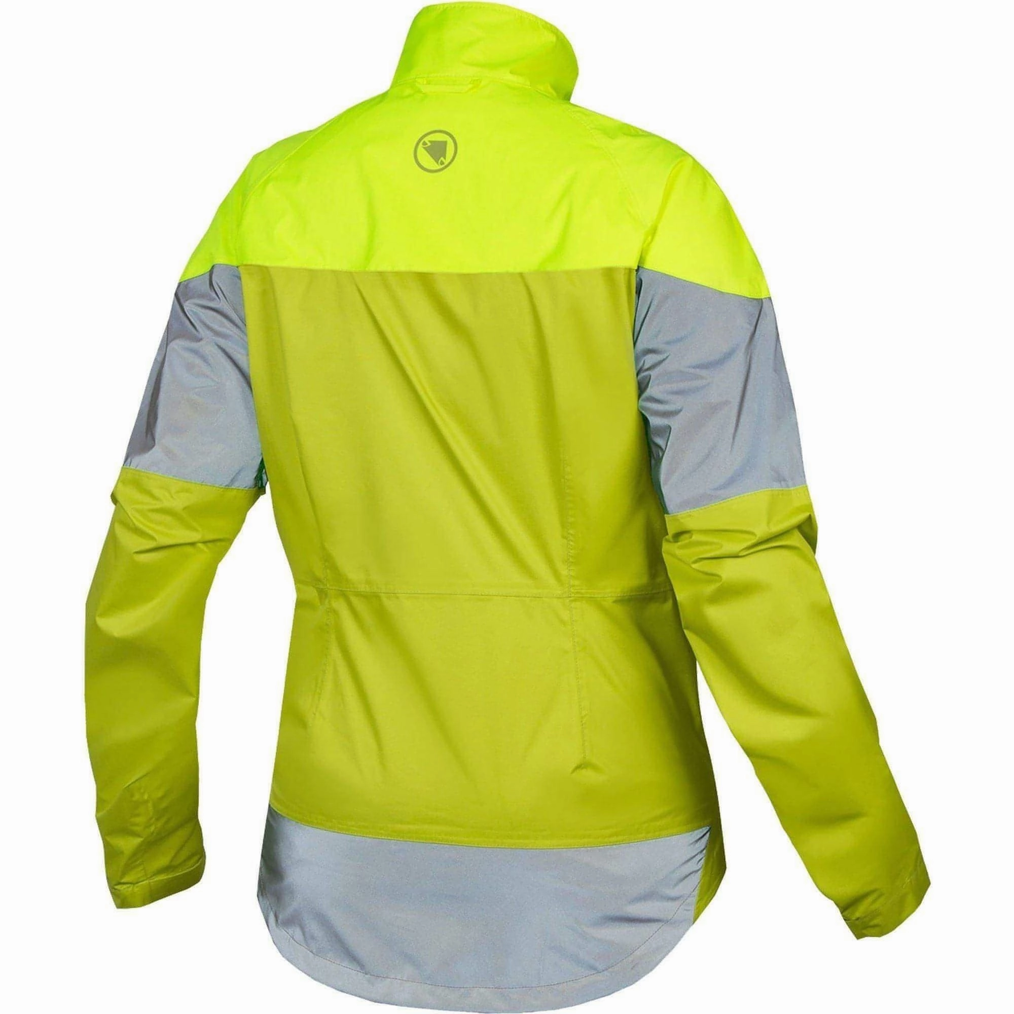 Endura Urban Luminite II Waterproof Womens Cycling Jacket - Yellow Heavy Duty Zipper