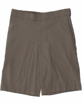 Chafe Resistant Seams RUSSELL ATHLETIC Mens Chino Shorts W30 Medium Grey Polyester