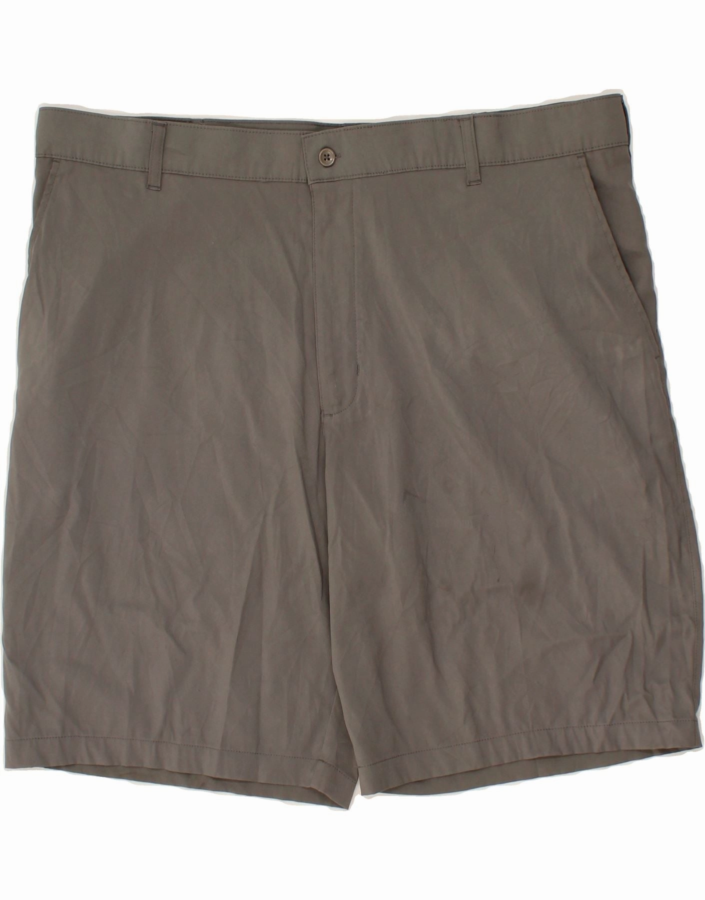 RUSSELL ATHLETIC Mens Chino Shorts W40 XL Grey Polyester Denim shorts