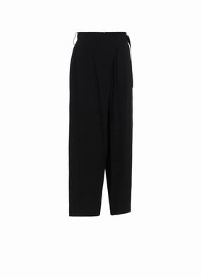 Ry WRINKLED LAWN L FRONT TUCK PANTS Core Basic
