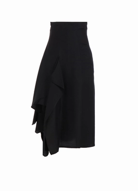 Urban appeal S/W TWILL R DRAPED HIGH WAIST SKT