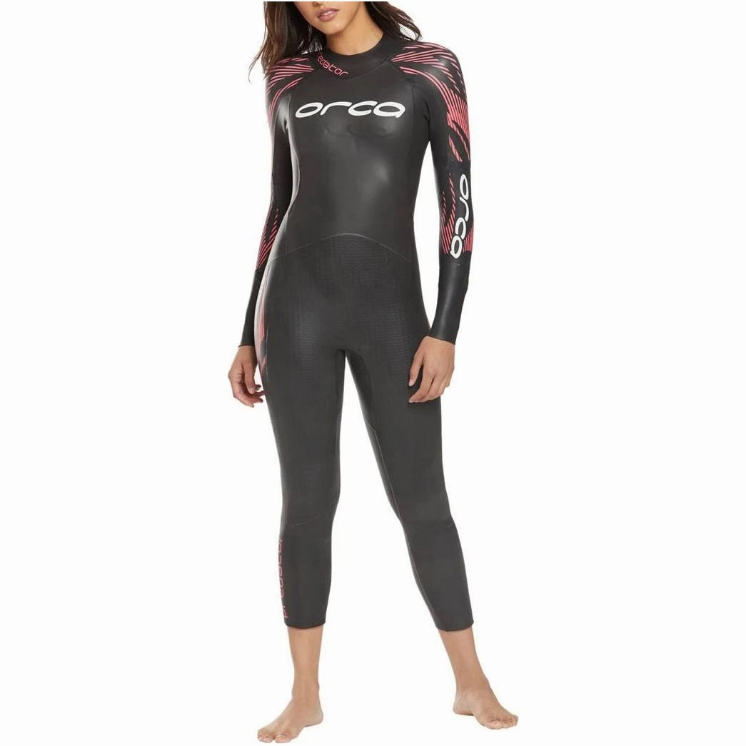 Orca Predator Womens Wetsuit - Black AntiSlip Shoulder Grips