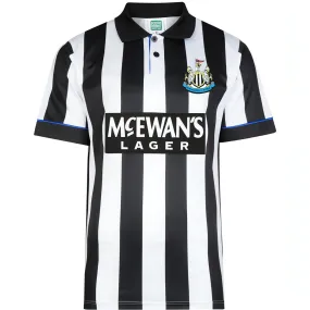 Score Draw Newcastle United 1995 Retro Mens Football Shirt Fresh Style