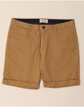romper SCOTCH & SODA Mens Chino Shorts W31 Medium Beige Cotton