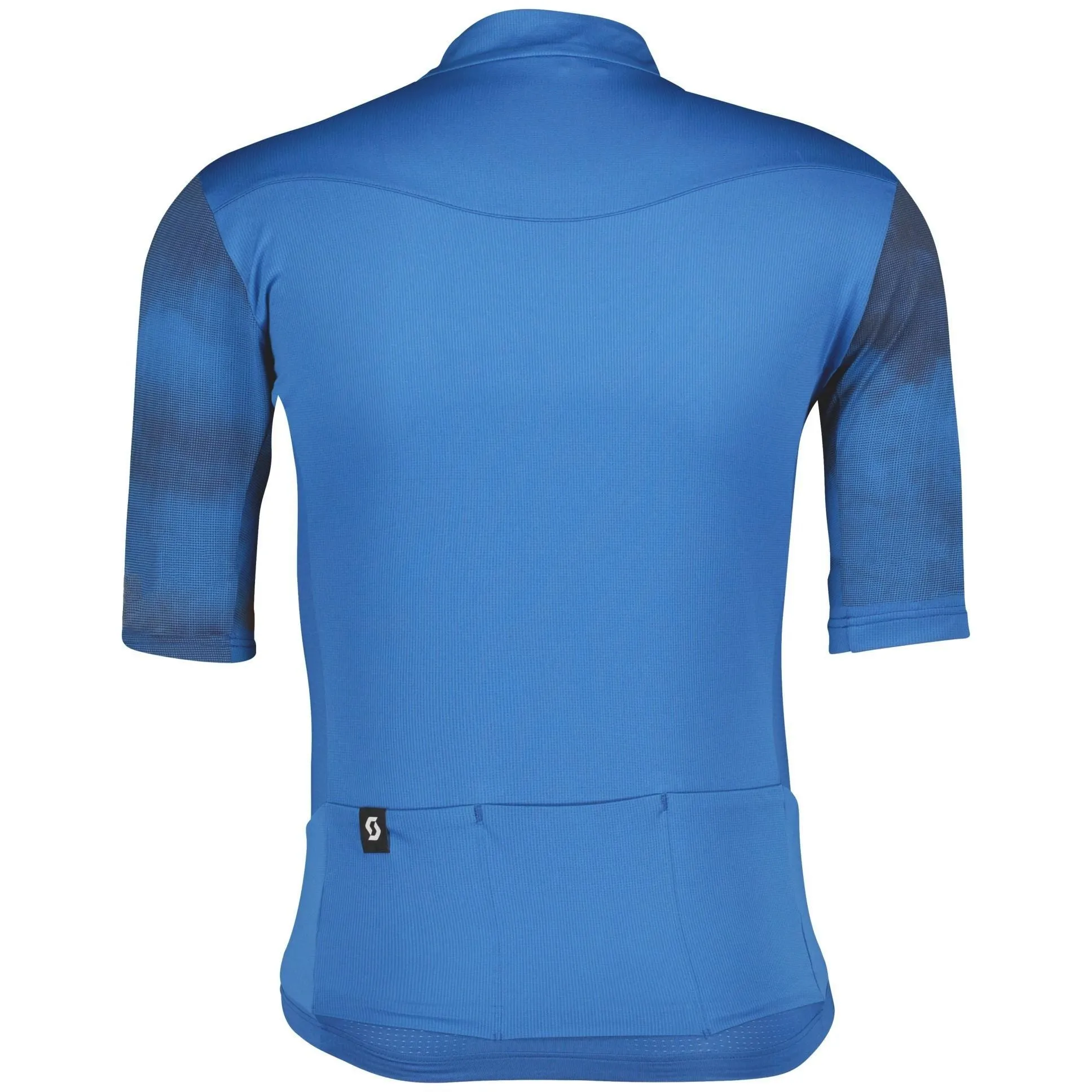 Scott Gravel 10 Short Sleeve Mens Cycling Jersey - Blue Feminine Fit