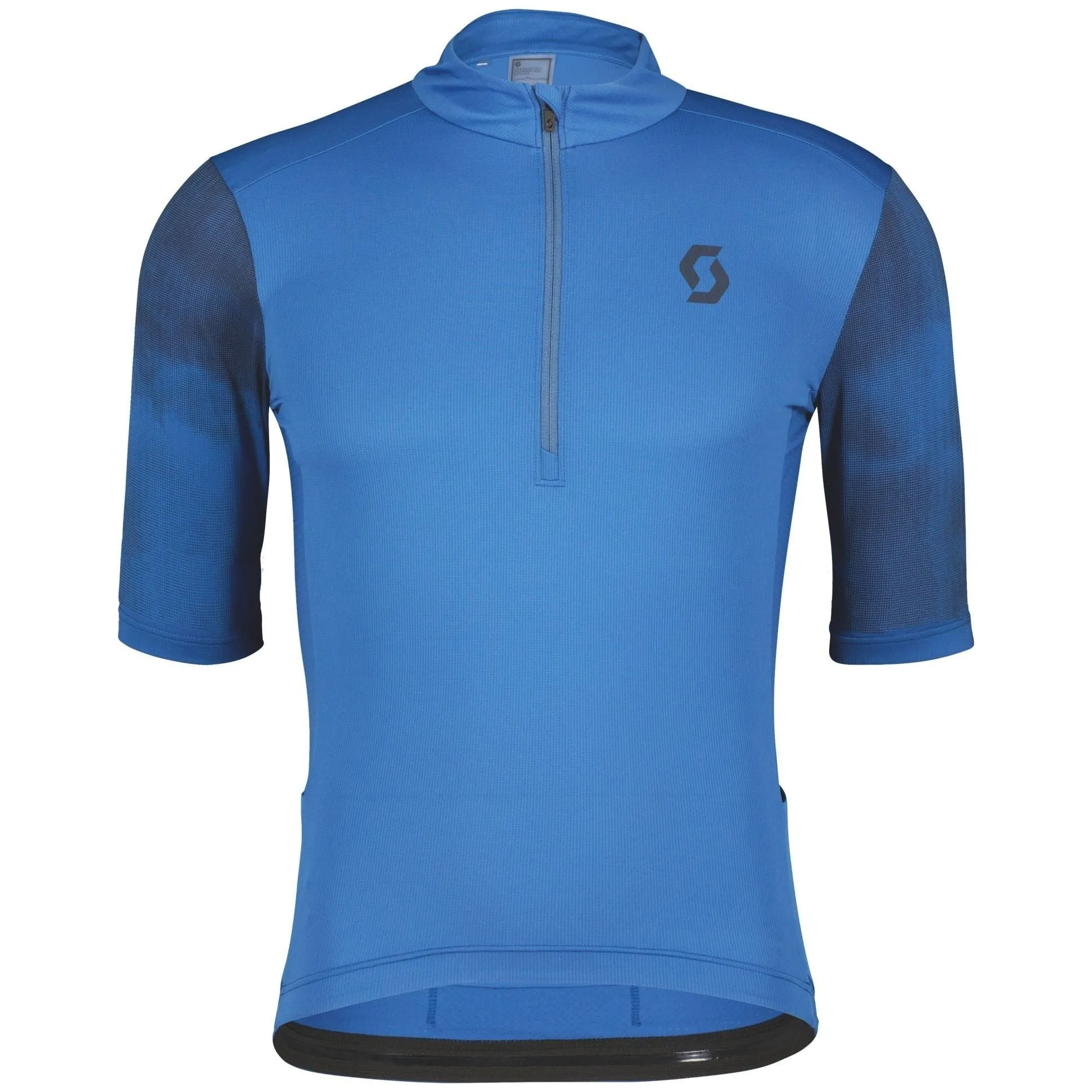 Scott Gravel 10 Short Sleeve Mens Cycling Jersey - Blue Recommended
