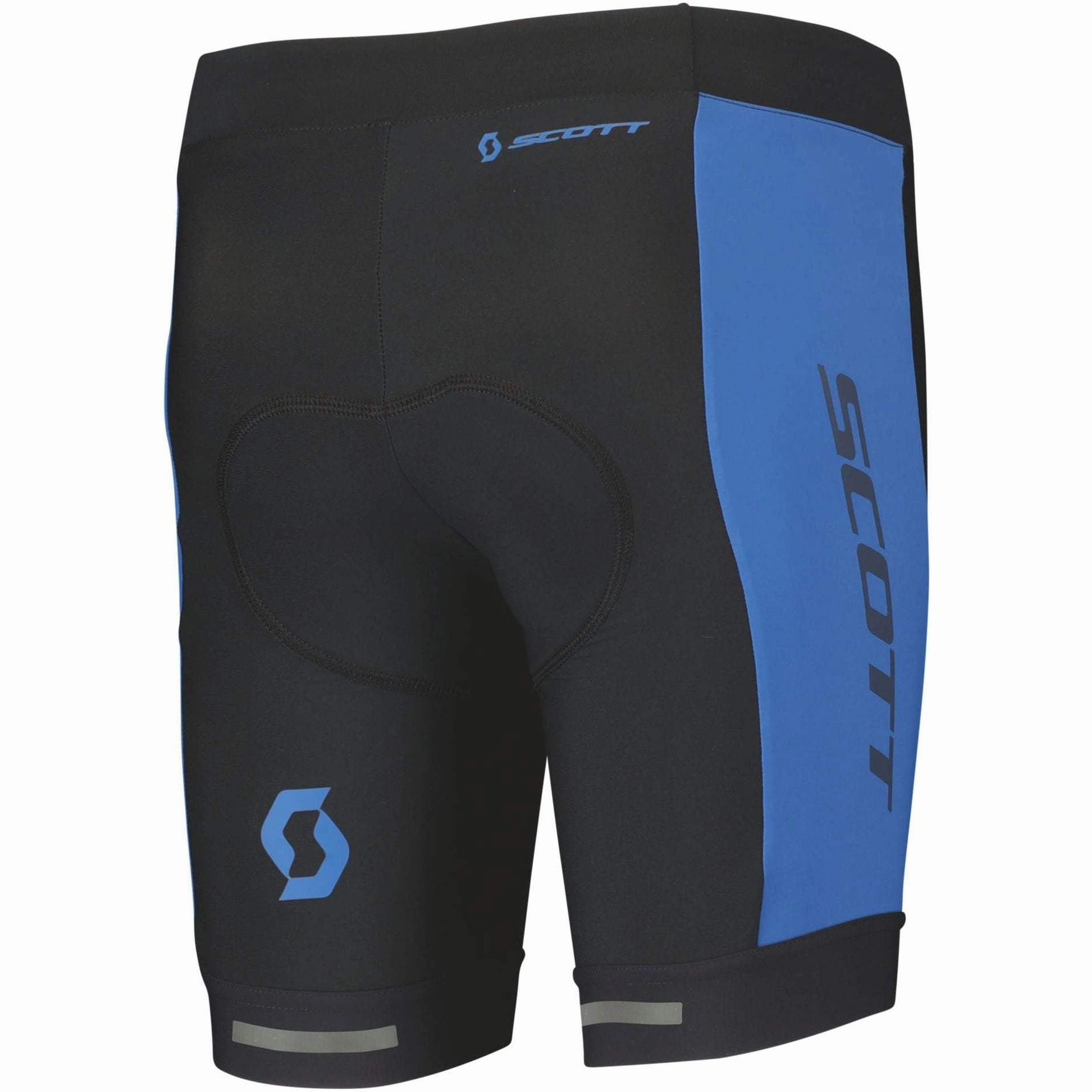 Scott RC Pro Junior Cycling Shorts - Black Secure Zipper Closure