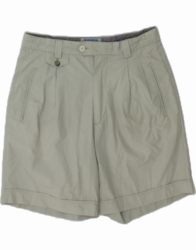 Bold Statement Sport Ready Fit SEA BARRIER Mens Pegged Chino Shorts IT 48 Medium W32  Green Polyester