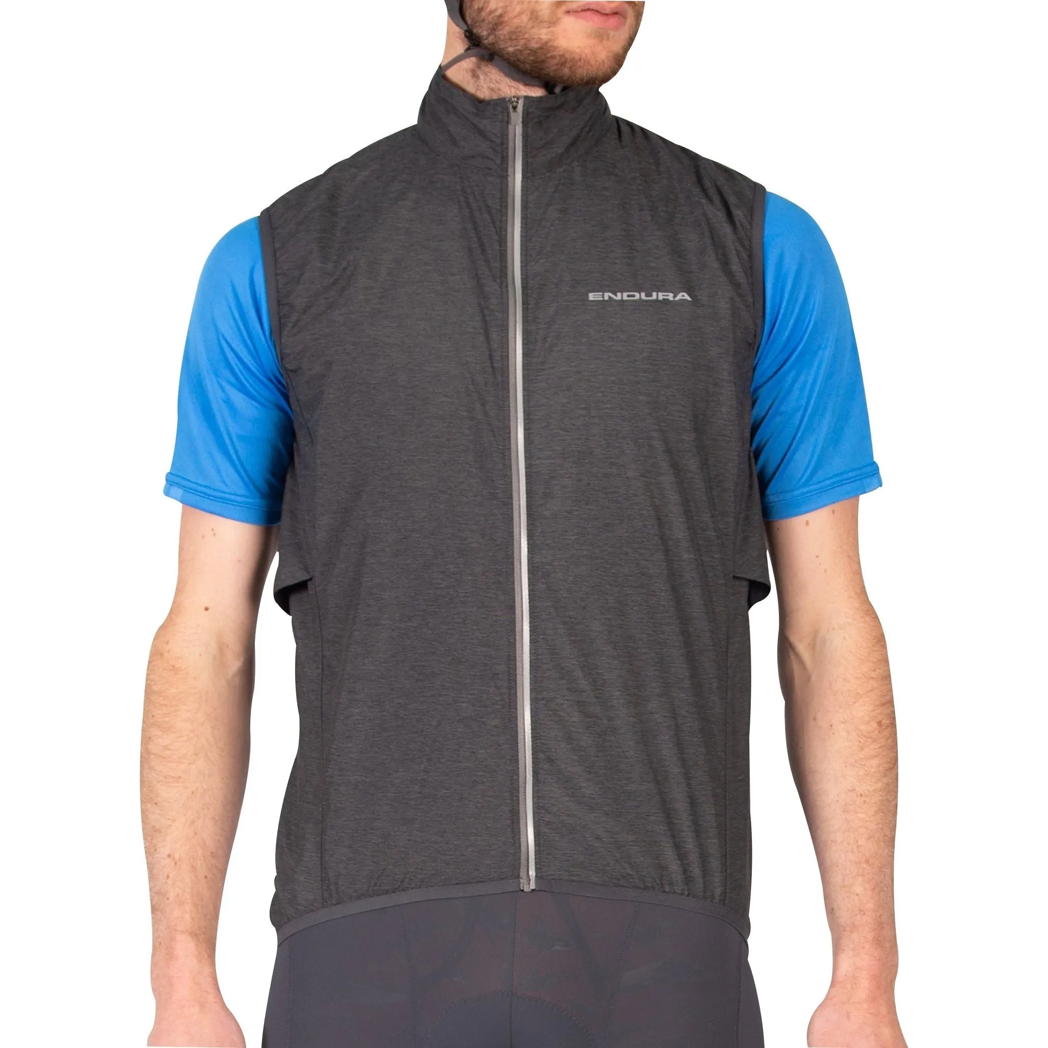 Endura Pakagilet Mens Cycling Gilet - Black Formula Performance Fit