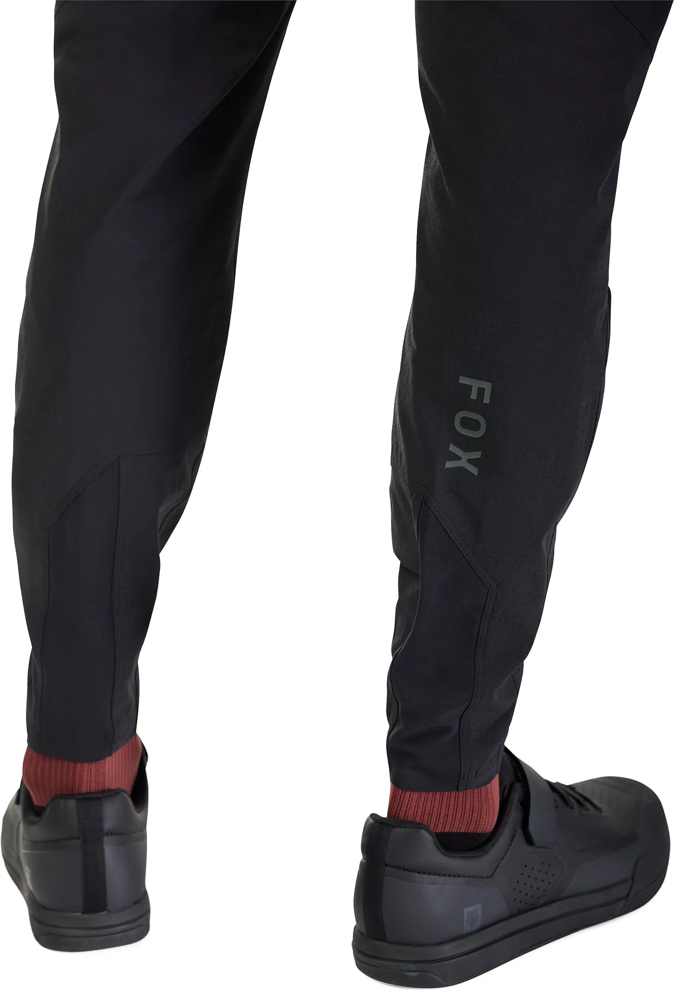 Fox Ranger Mens Cycling Trousers - Black Snug Fit