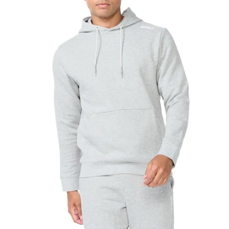 2XU Mens Aspire Pullover Hoodie Zippered Pockets High-Quality Fabric