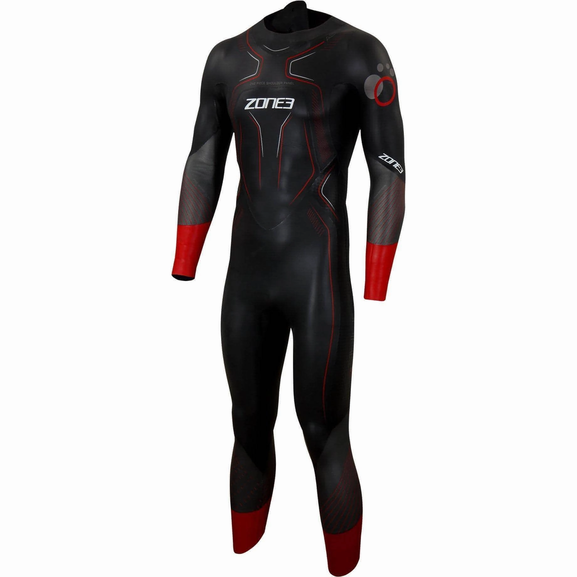 ErgonomicTorsoMapping QuickDryLayer Zone3 Aspire Mens Wetsuit - Black