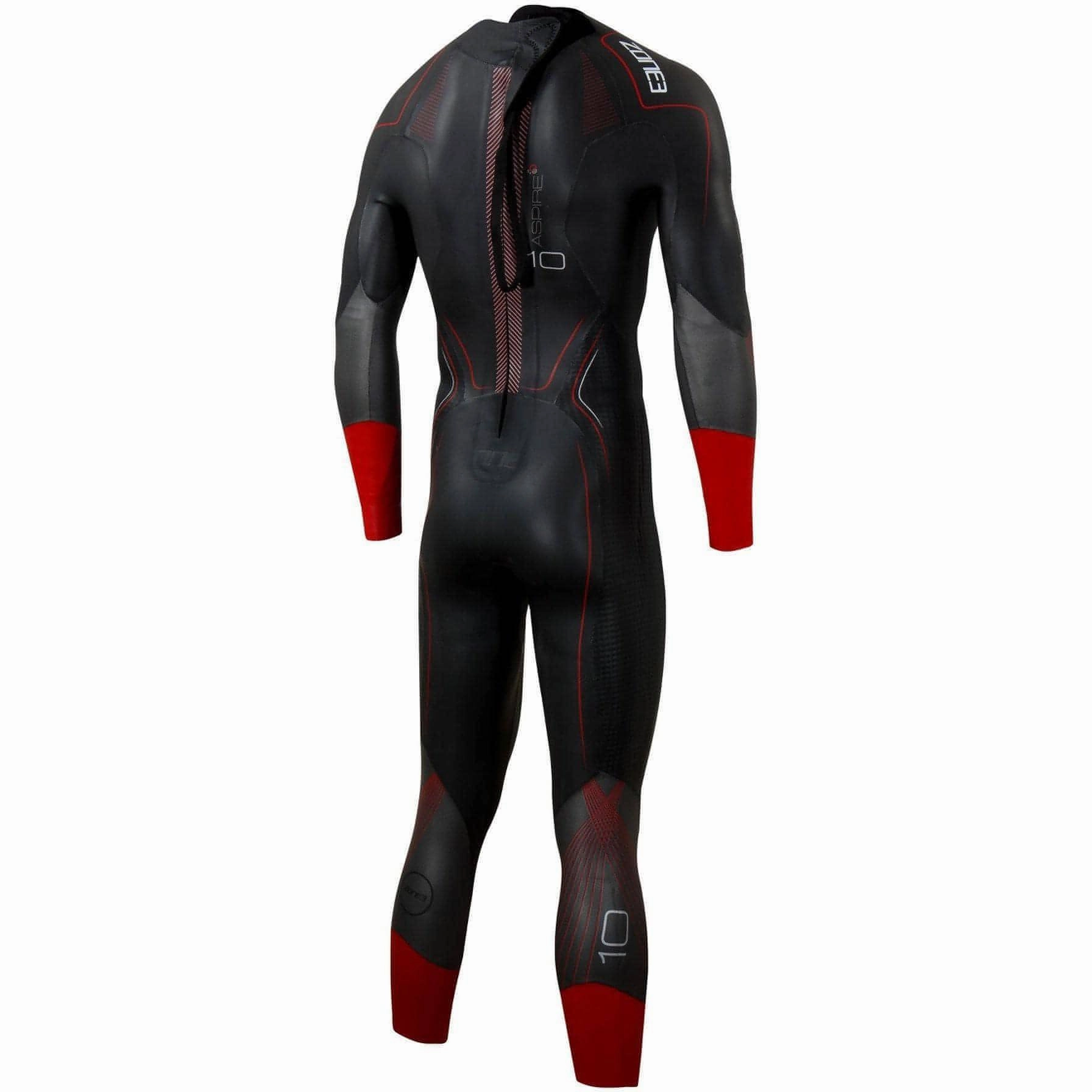 AntiSlip Shoulder Grips Zone3 Aspire Mens Wetsuit - Black