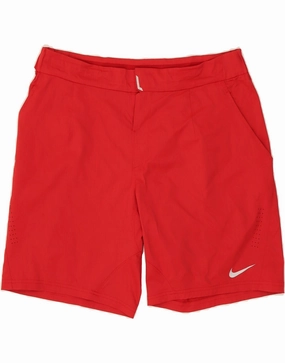 Casual Wear Functional Clothing NIKE Mens Chino Shorts Large W38 Red Polyester