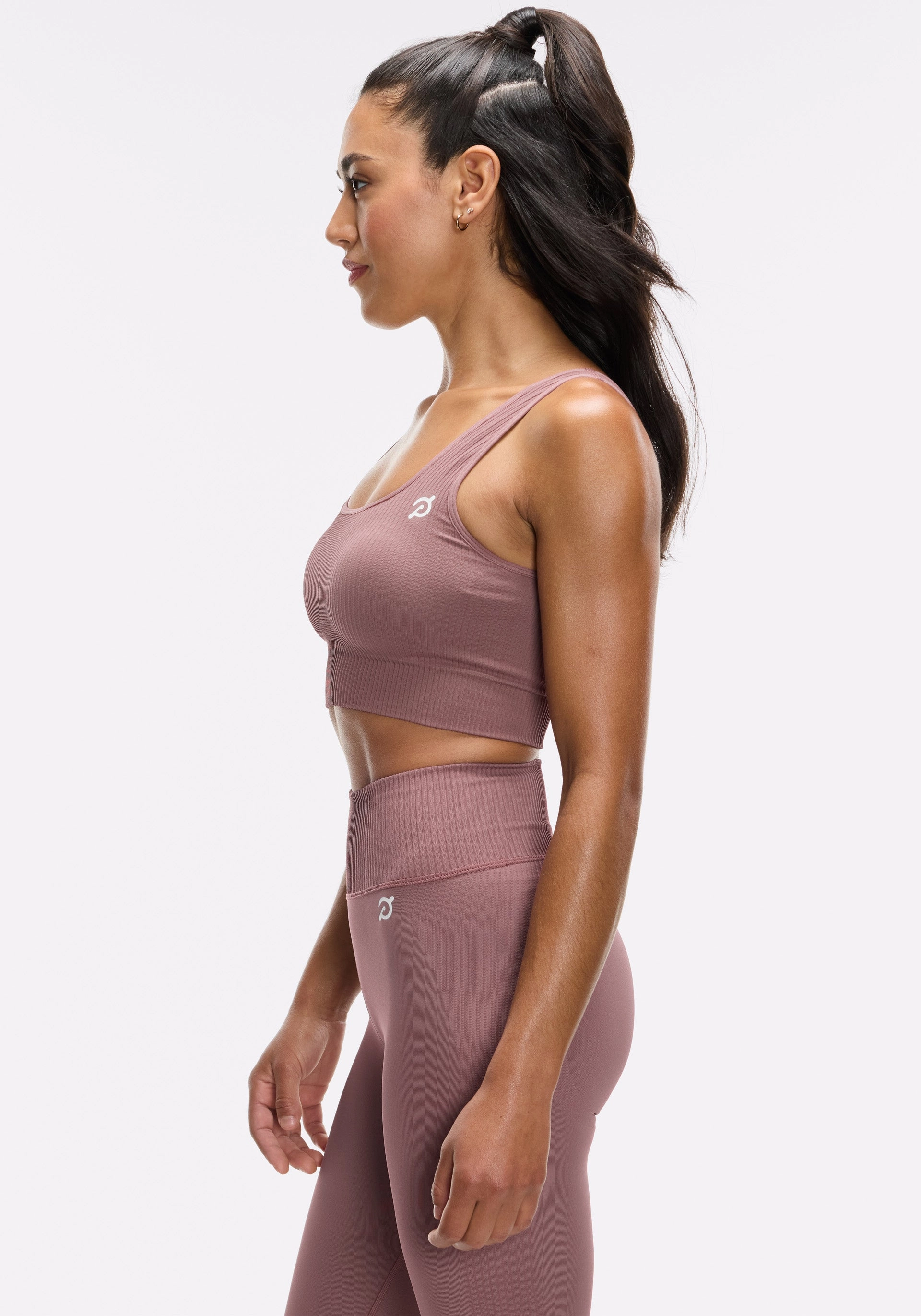 Breathable seams Breathable Cotton Seamless Square Neck Bra