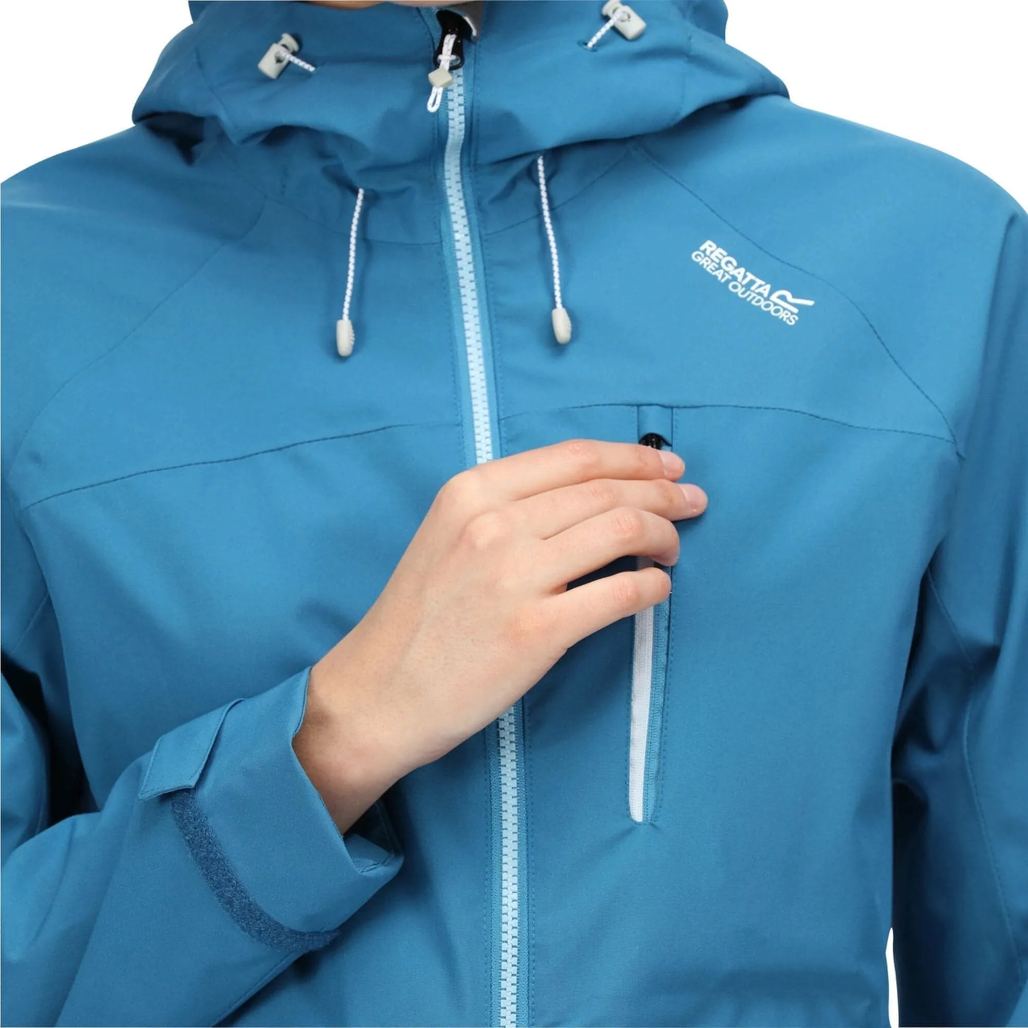 Adventure Comfort Regatta Britedale Womens Waterproof Jacket - Blue