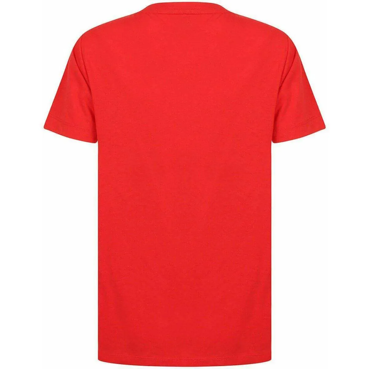 Season's Greetings Xmas Bubbly Womens Christmas Short Sleeve Top - Red MinimalBranding