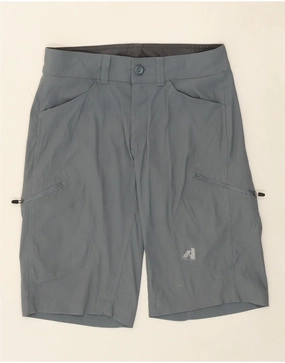 EDDIE BAUER Mens Cargo Shorts W30 Medium Grey Nylon Fitness Look